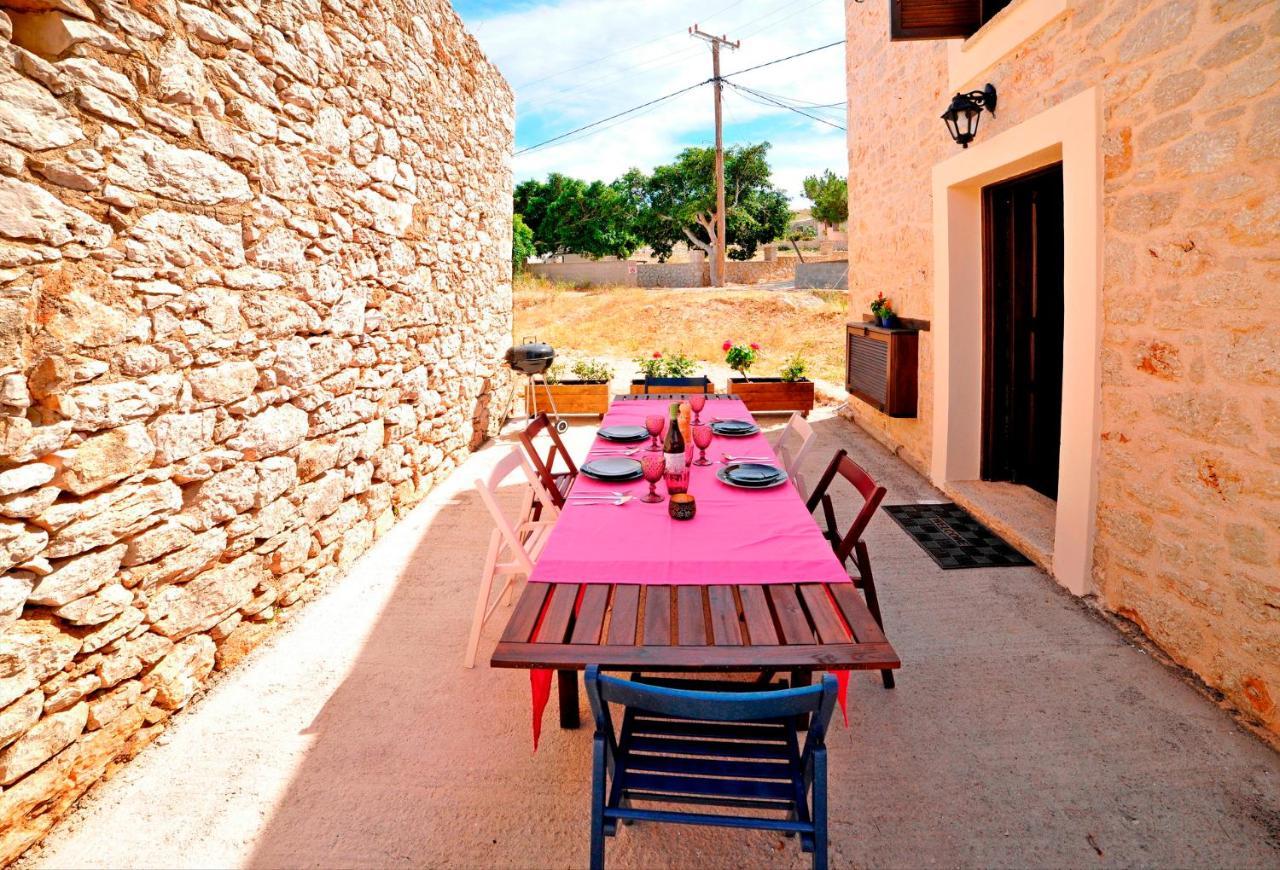 Casa Piedra Chalki Town Exterior foto