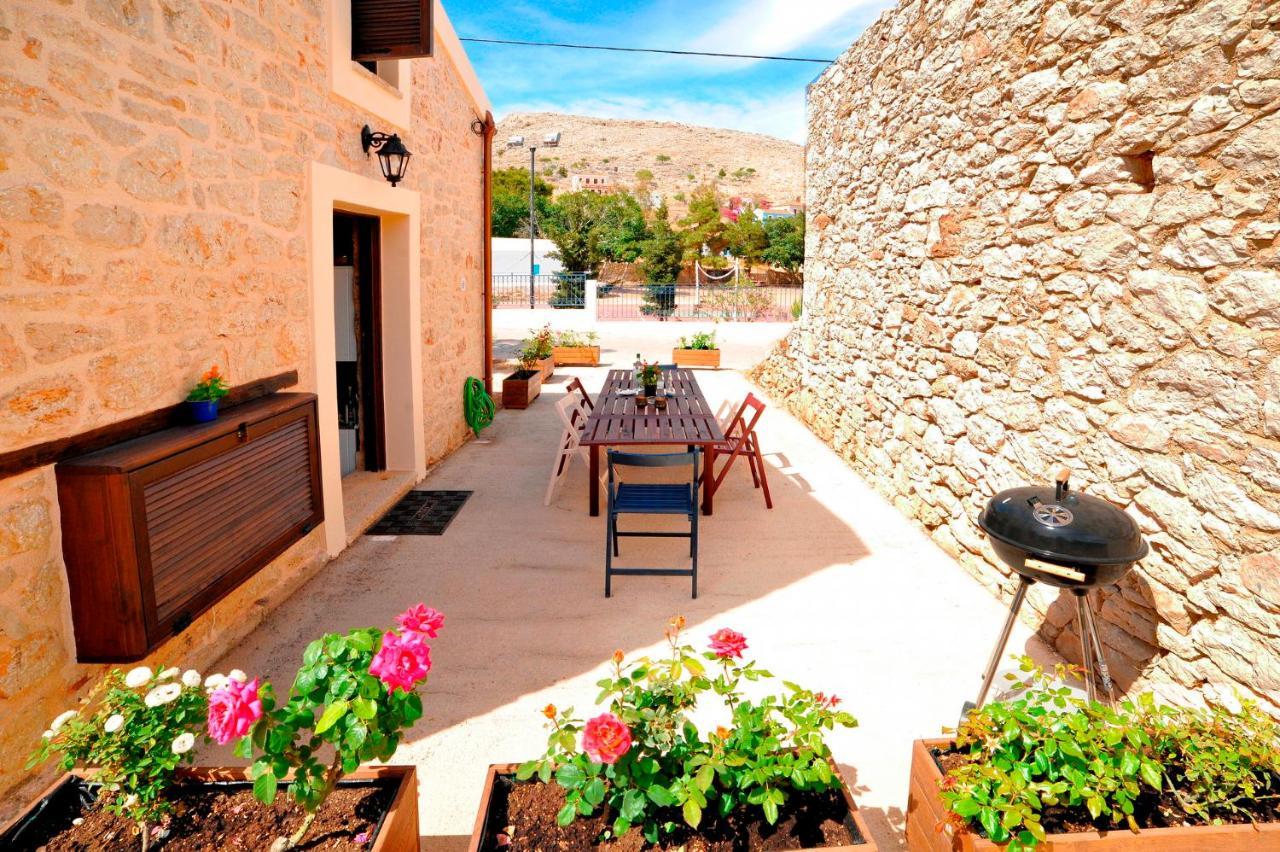Casa Piedra Chalki Town Exterior foto